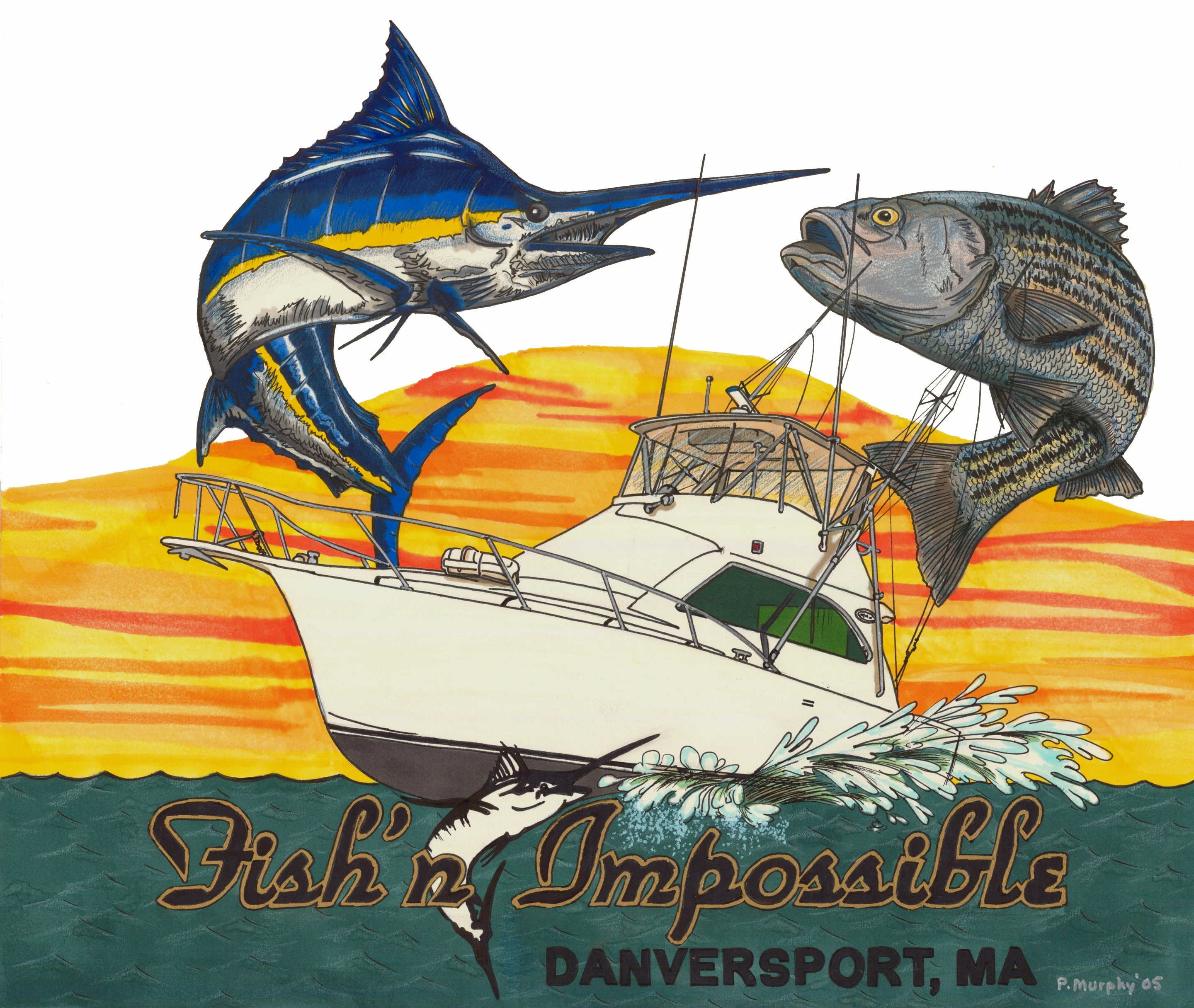 Fishing scene